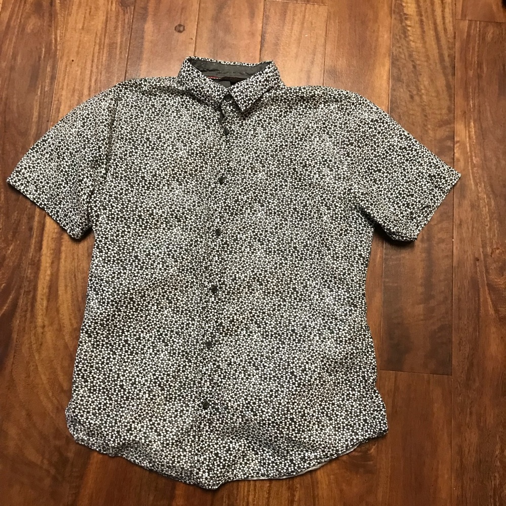 Short sleeve button down.